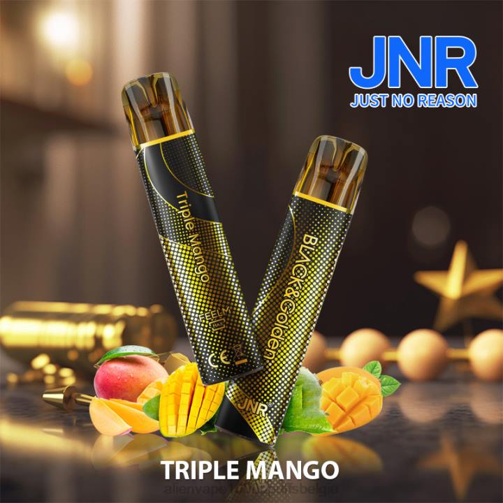 JNR alien vape kopen drievoudige mango HB80R285 JNR BLACK & GLODEN