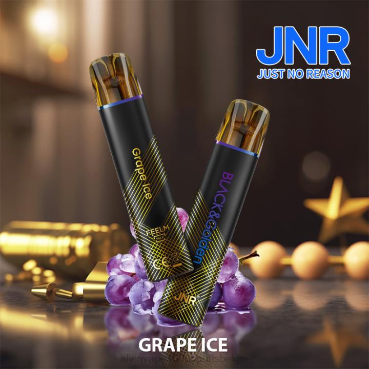 JNR alien vape prijs druiven ijs HB80R276 JNR BLACK & GLODEN