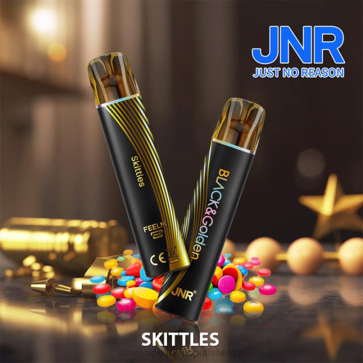 JNR vape flavours kegelen HB80R281 JNR BLACK & GLODEN